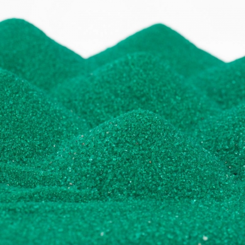 Scenic Sand™ Craft Colored Sand, Vivid Green, 25 lb (11.3 kg) Bulk Box *SHIPPING INCLUDED via USPS*